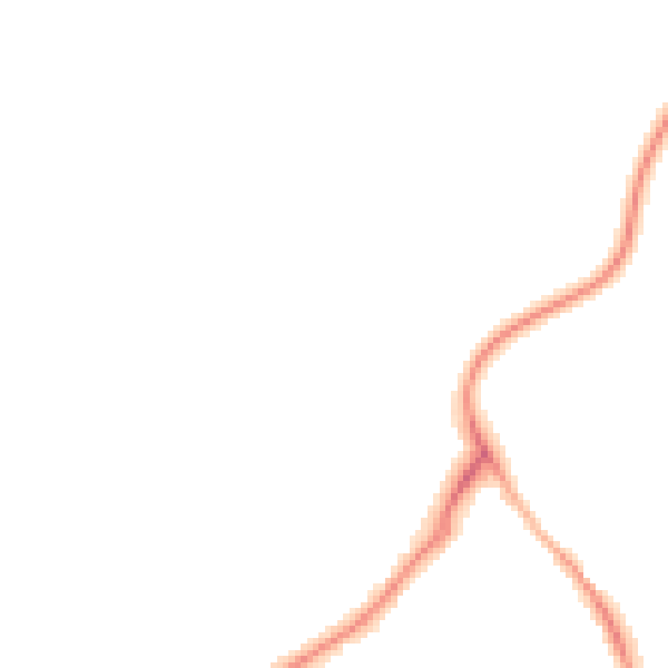 Night-time road noise heatmap for TN26 1JH