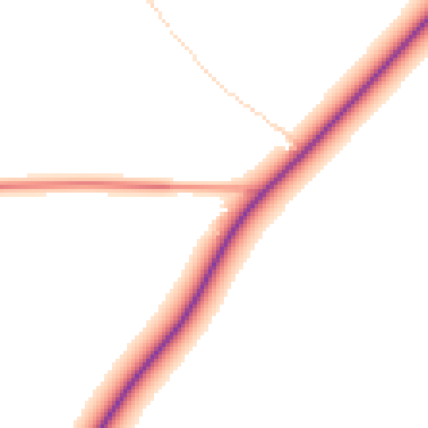 Daytime road noise heatmap for TN26 1JR