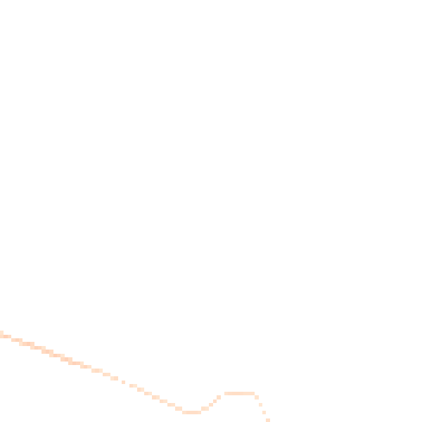 Night-time road noise heatmap for TN26 2AT