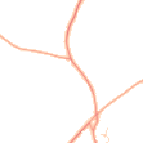 Daytime road noise heatmap for TN26 2BD
