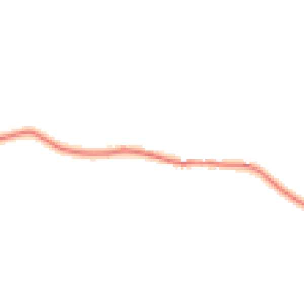 Daytime road noise heatmap for TN26 2DF