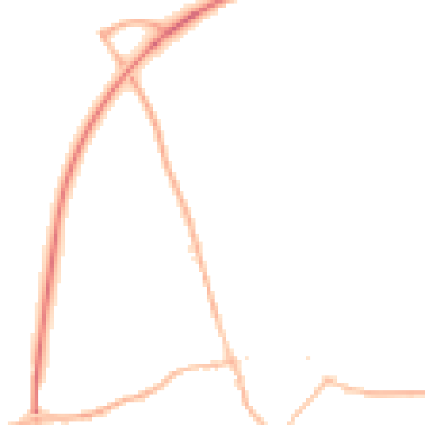 Night-time road noise heatmap for TN26 2DX