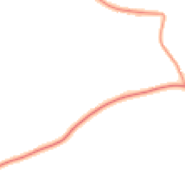 Daytime road noise heatmap for TN26 2EJ