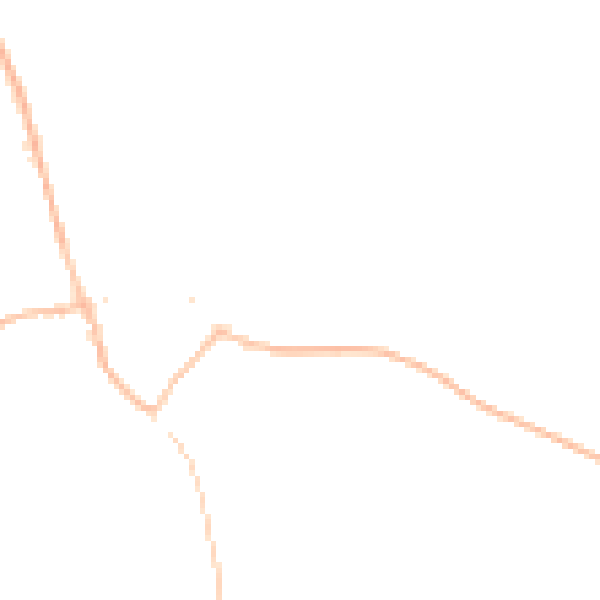 Night-time road noise heatmap for TN26 2NN