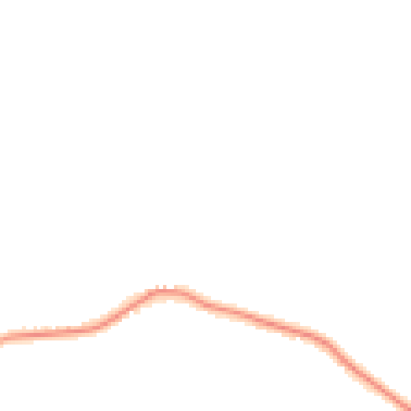 Night-time road noise heatmap for TN26 3AE