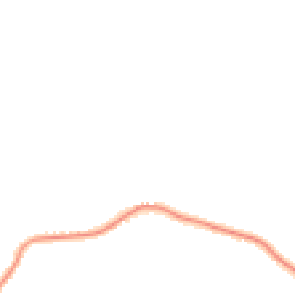 Night-time road noise heatmap for TN26 3AG