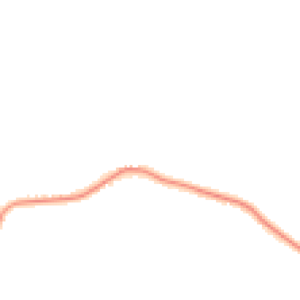 Night-time road noise heatmap for TN26 3AR