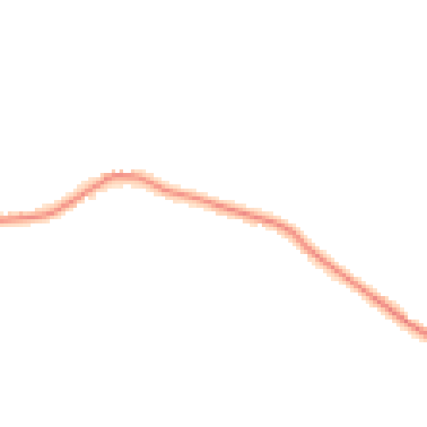 Night-time road noise heatmap for TN26 3AS