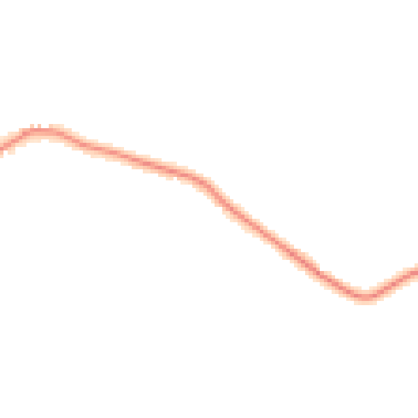 Night-time road noise heatmap for TN26 3AX