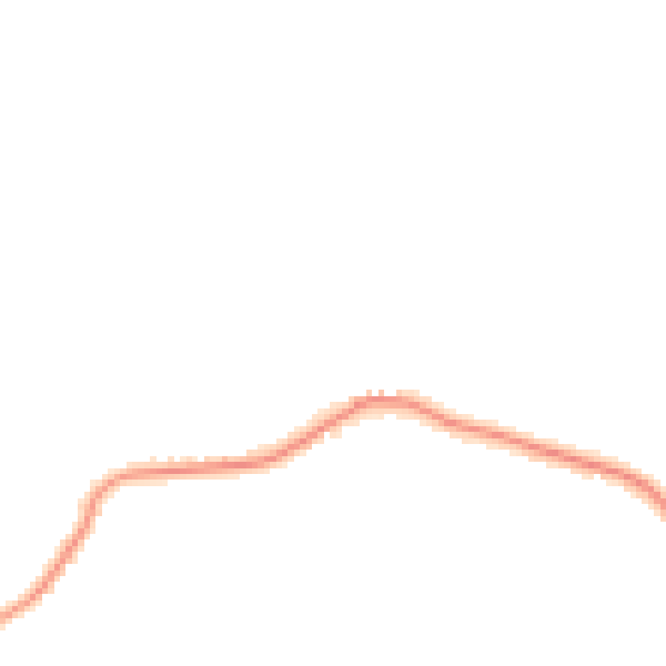 Night-time road noise heatmap for TN26 3BL