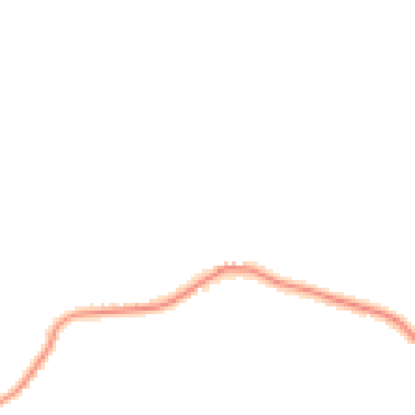 Night-time road noise heatmap for TN26 3BT