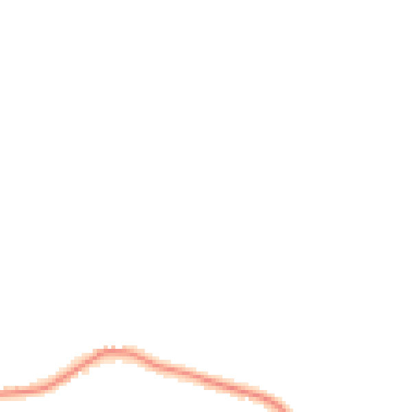 Night-time road noise heatmap for TN26 3DA