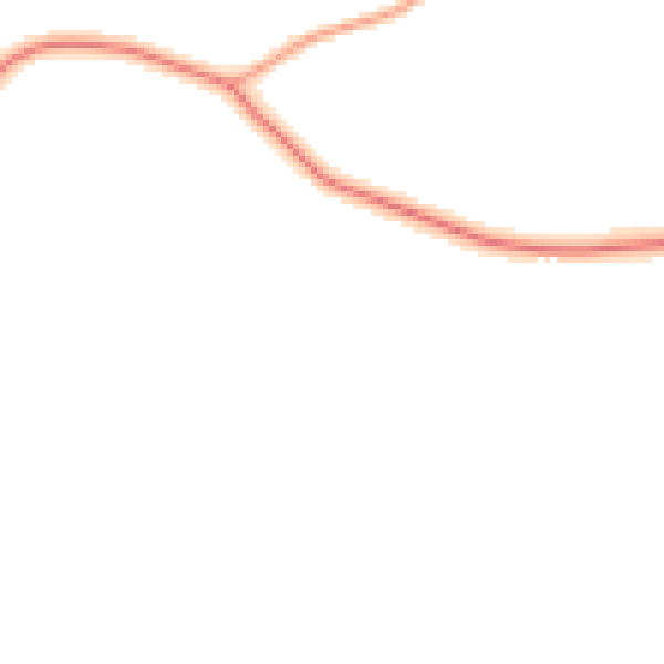 Daytime road noise heatmap for TN26 3DL