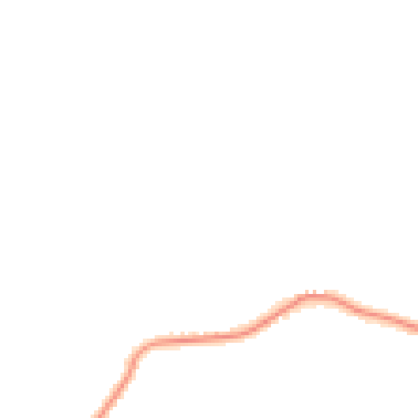 Night-time road noise heatmap for TN26 3EB