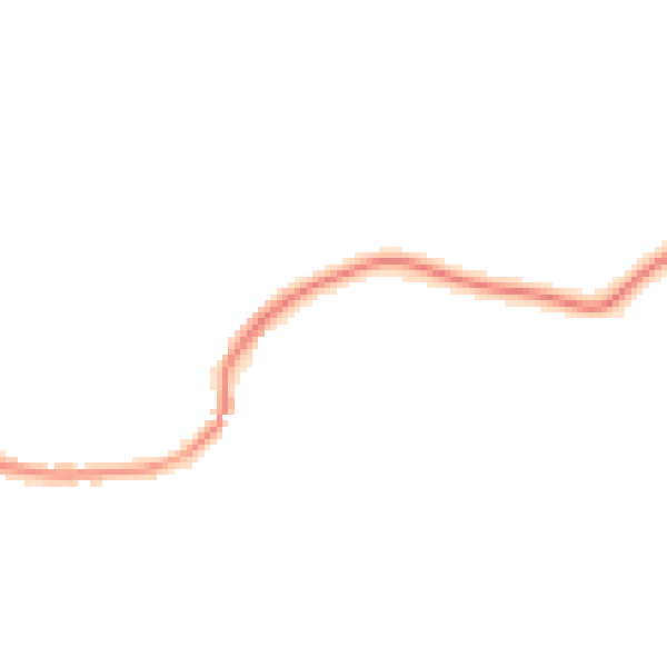 Night-time road noise heatmap for TN26 3FB
