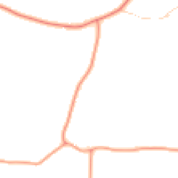 Daytime road noise heatmap for TN26 3HN