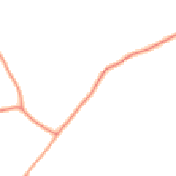 Daytime road noise heatmap for TN26 3HT