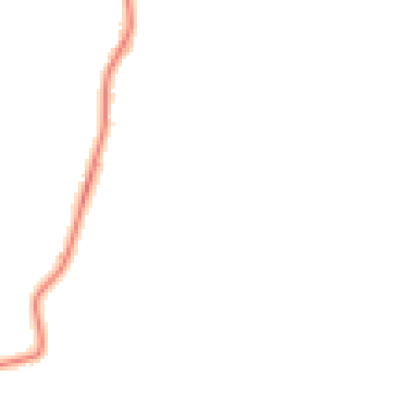 Night-time road noise heatmap for TN26 3JS