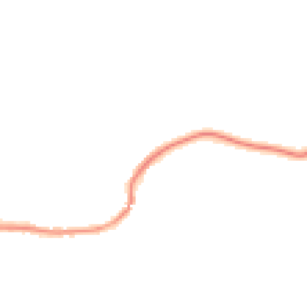 Night-time road noise heatmap for TN26 3LN