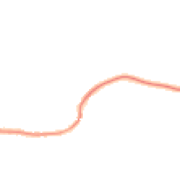 Night-time road noise heatmap for TN26 3LW