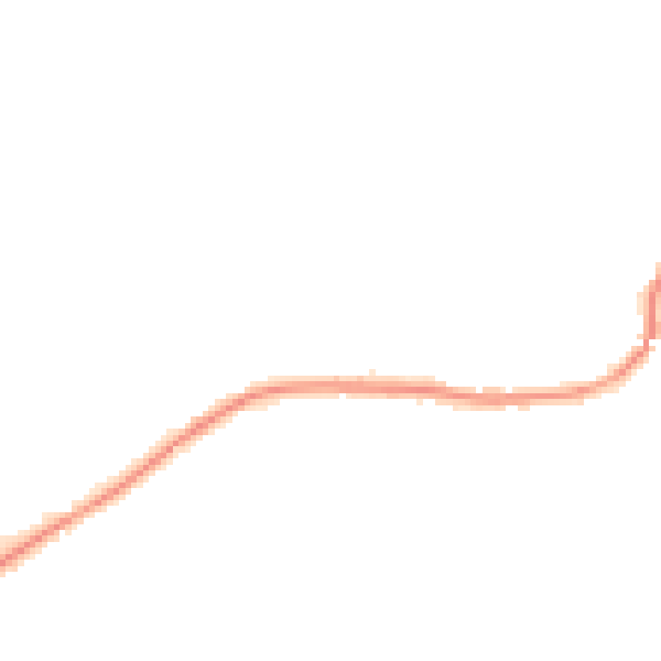 Night-time road noise heatmap for TN26 3ND