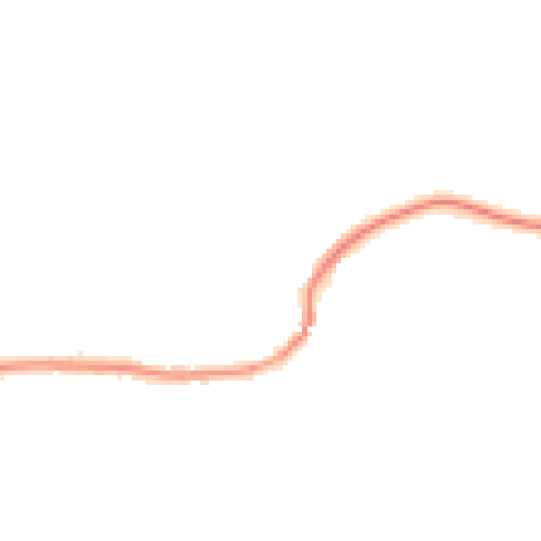Night-time road noise heatmap for TN26 3NG