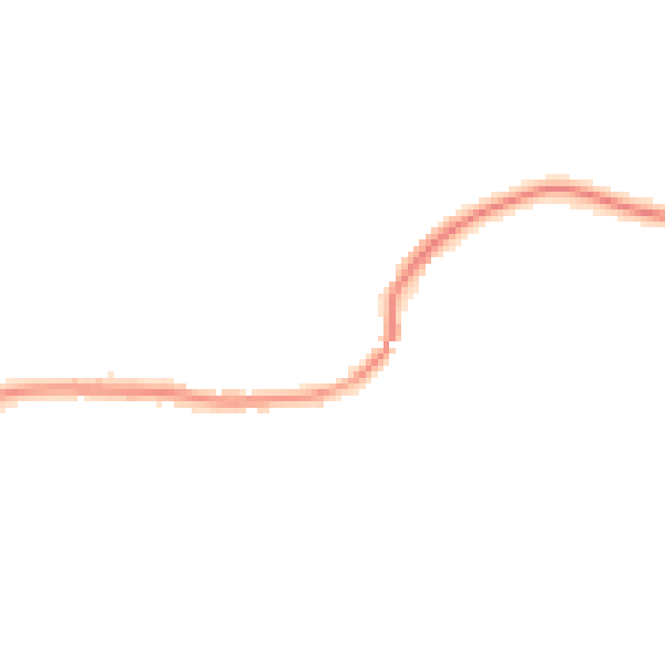 Night-time road noise heatmap for TN26 3NL