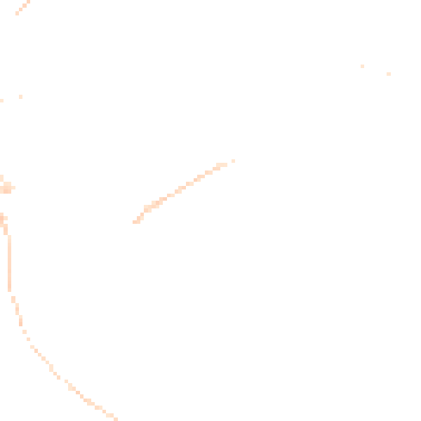 Night-time road noise heatmap for TQ6 0BY