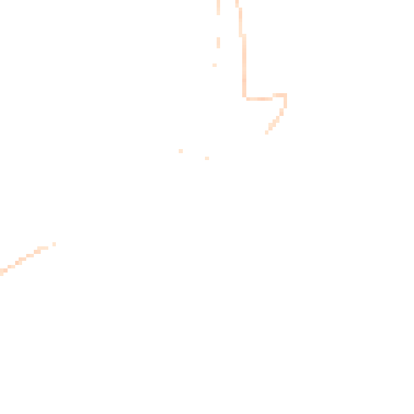Night-time road noise heatmap for TQ6 0DF
