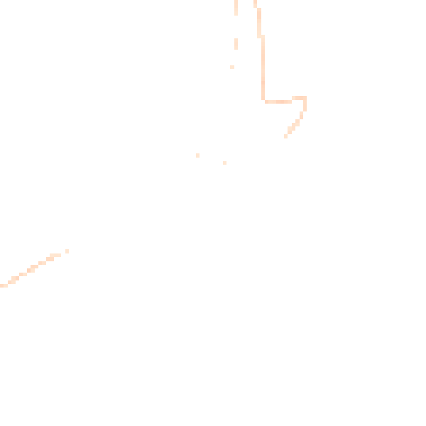 Night-time road noise heatmap for TQ6 0DG