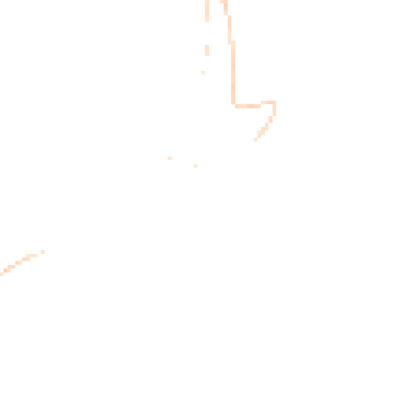 Night-time road noise heatmap for TQ6 0DQ