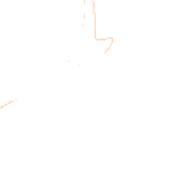 Night-time road noise heatmap for TQ6 0DR