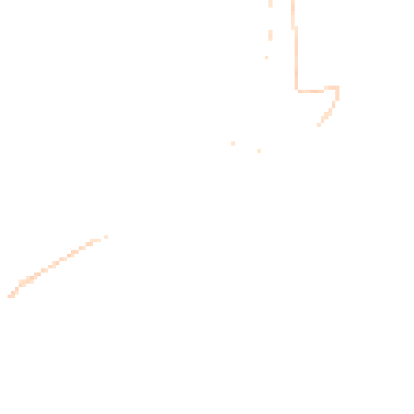 Night-time road noise heatmap for TQ6 0DS