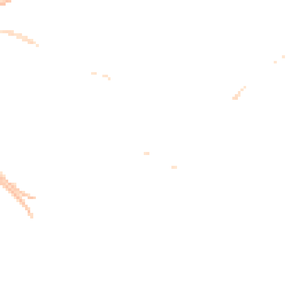 Daytime road noise heatmap for TQ6 0DX