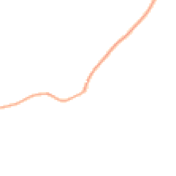Night-time road noise heatmap for TQ6 0ED