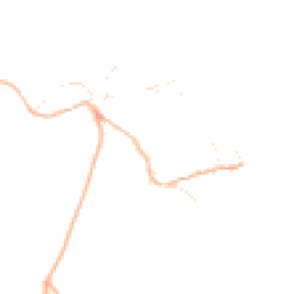 Daytime road noise heatmap for TQ6 0EU