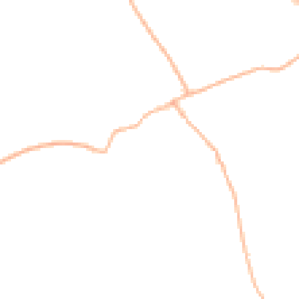 Daytime road noise heatmap for TQ6 0FA
