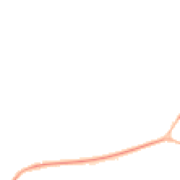 Night-time road noise heatmap for TQ6 0FJ