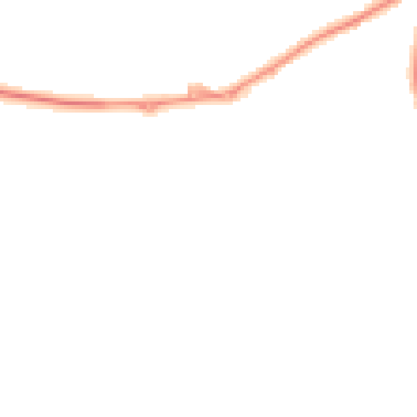 Night-time road noise heatmap for TQ6 0FQ