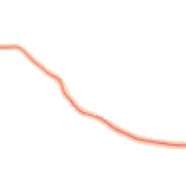 Night-time road noise heatmap for TQ6 0NH