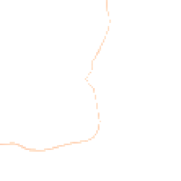 Night-time road noise heatmap for TQ6 0NP