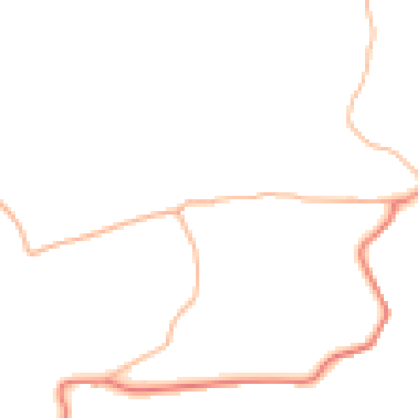 Daytime road noise heatmap for TQ6 0PN