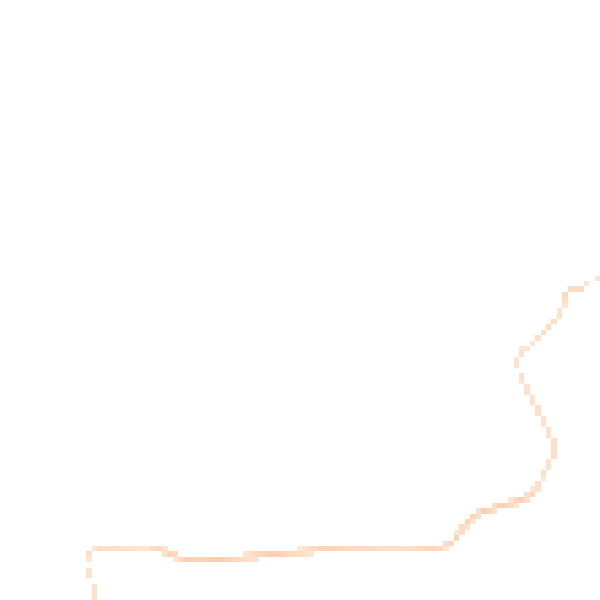 Night-time road noise heatmap for TQ6 0PN