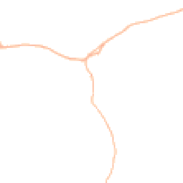 Daytime road noise heatmap for TQ6 0PP