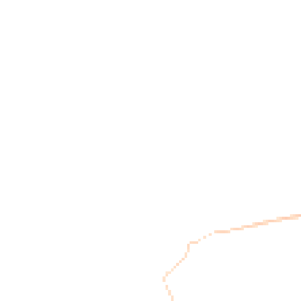 Night-time road noise heatmap for TQ6 0PW