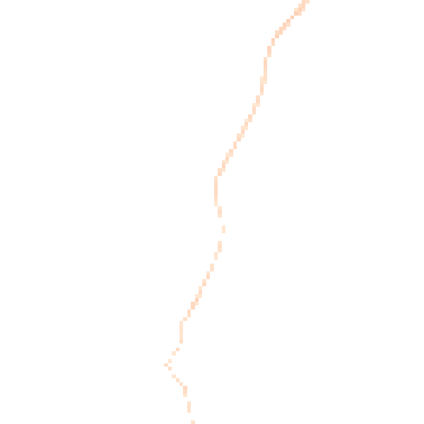 Night-time road noise heatmap for TQ6 0QT