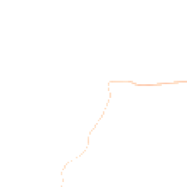Night-time road noise heatmap for TQ6 0RJ