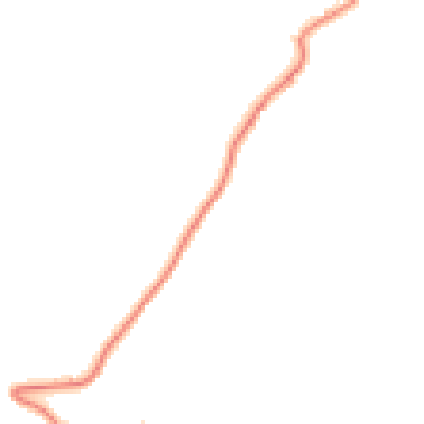 Daytime road noise heatmap for TQ6 0RR