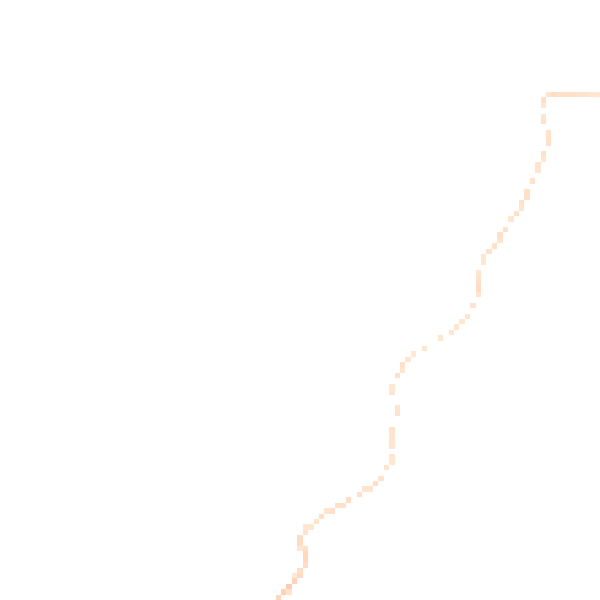 Night-time road noise heatmap for TQ6 0RT