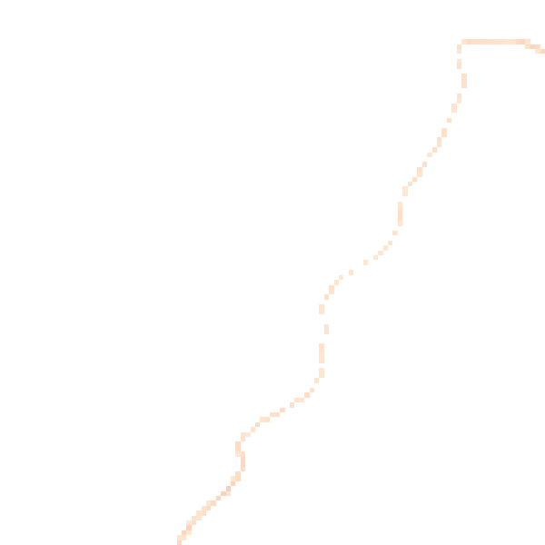 Night-time road noise heatmap for TQ6 0SE